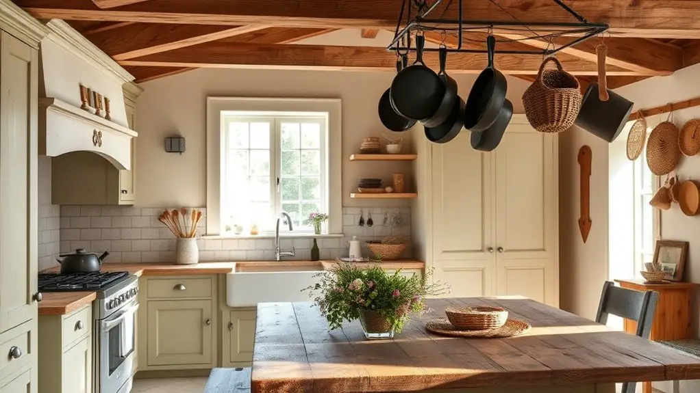 rustic european cottage kitchens