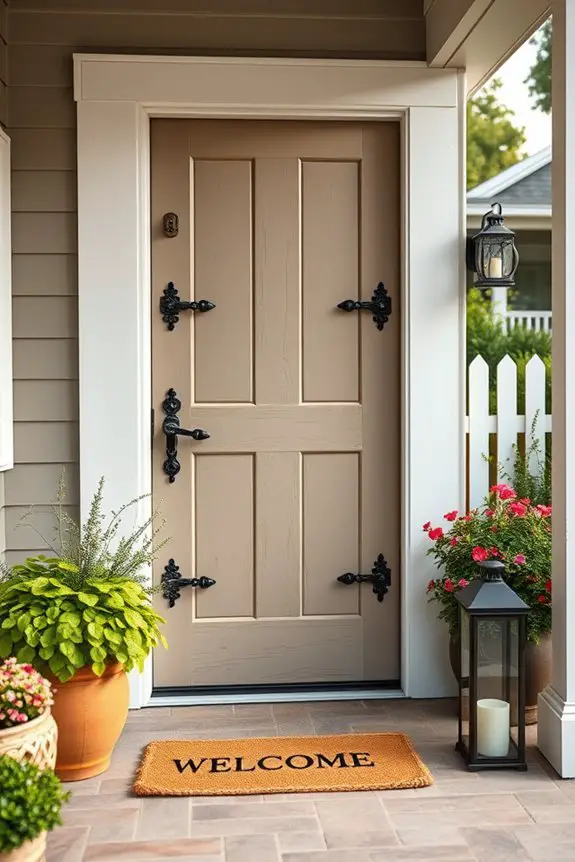 rustic farmhouse door hardware