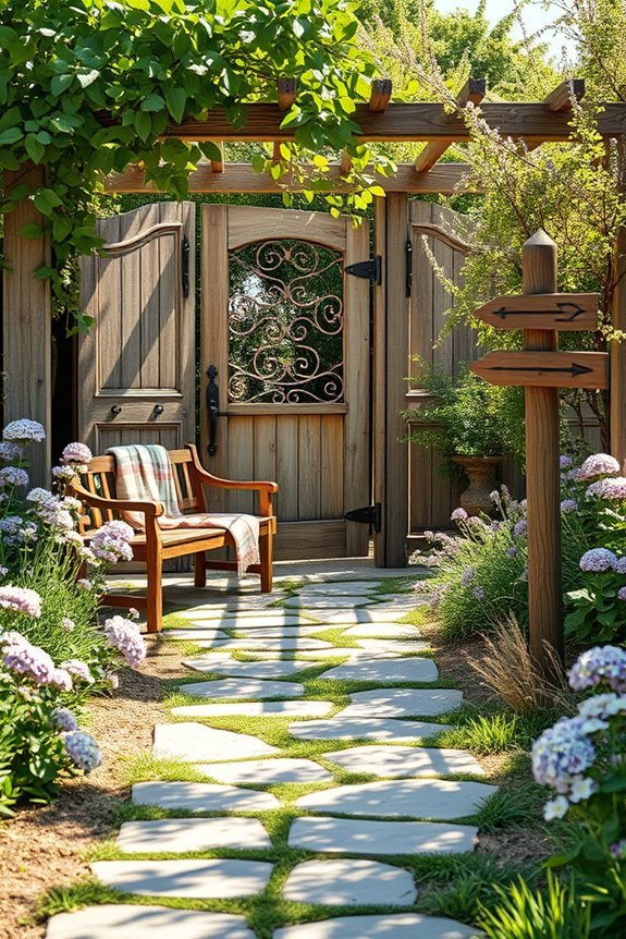 rustic farmhouse entryway charm