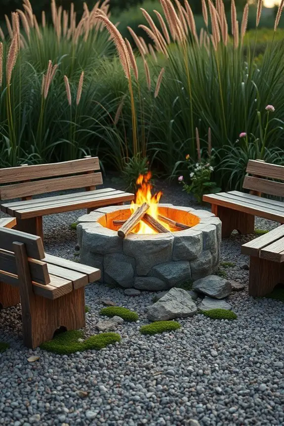 rustic handcrafted wooden seating