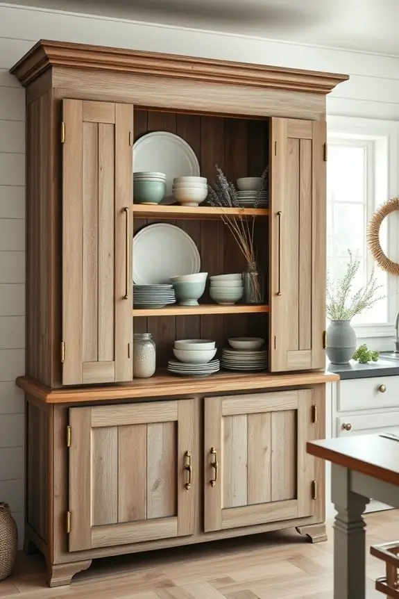 rustic hutch makeover ideas