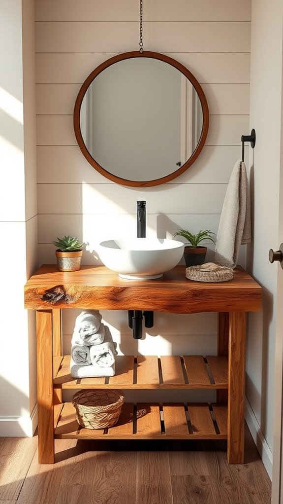 rustic live edge countertops