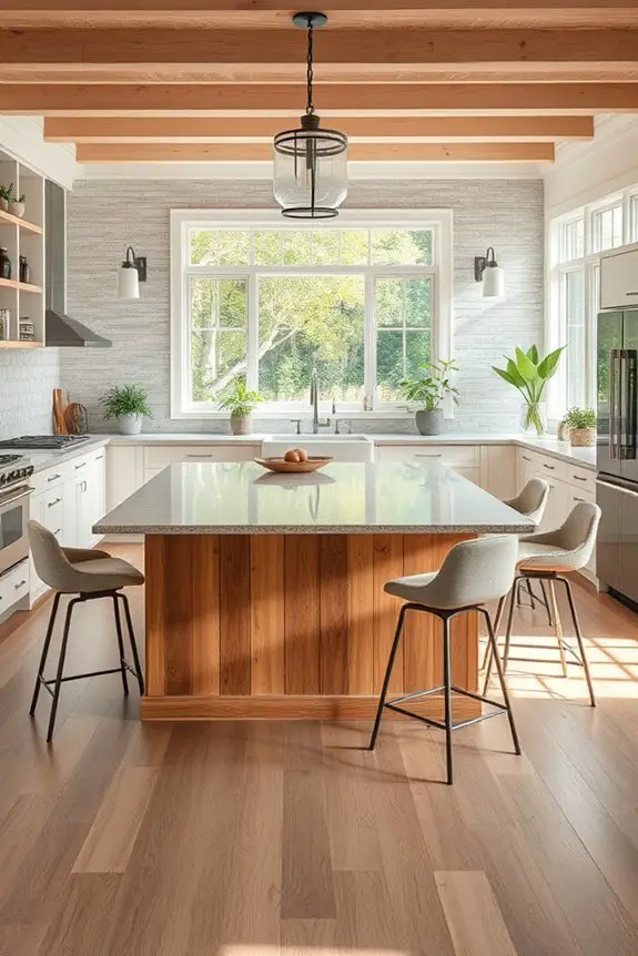 rustic modern kitchen design