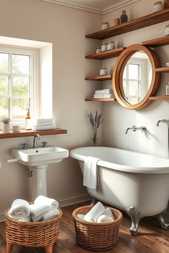 rustic open shelving ideas