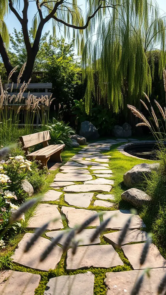 rustic pathway charm created
