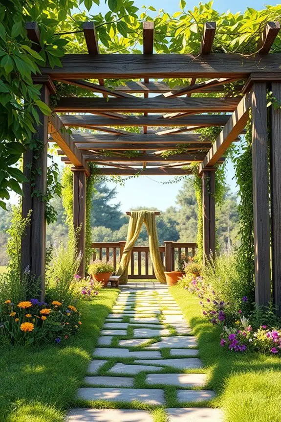 rustic pergola construction guide