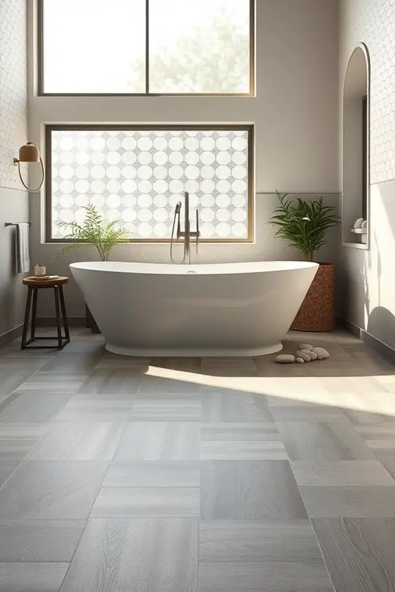 rustic reclaimed wood tiles