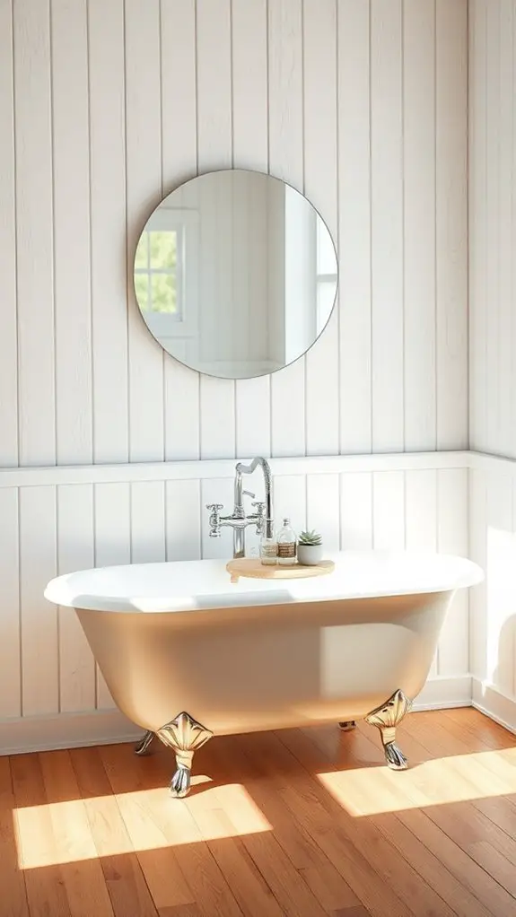 rustic shiplap bathroom charm