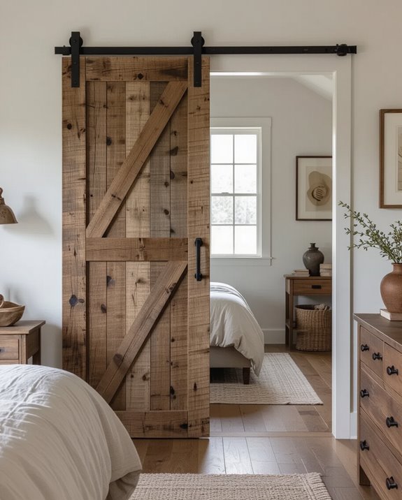 rustic sliding barn door