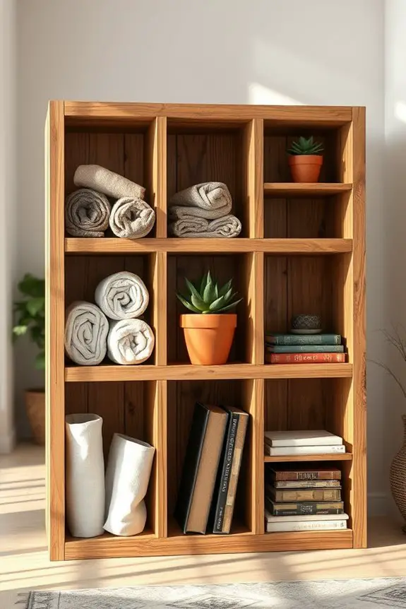 rustic storage with style