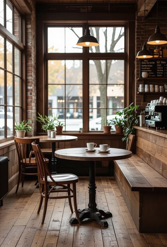 rustic warmth and character