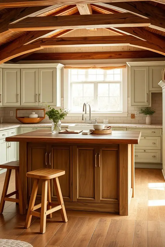 rustic warmth and charm