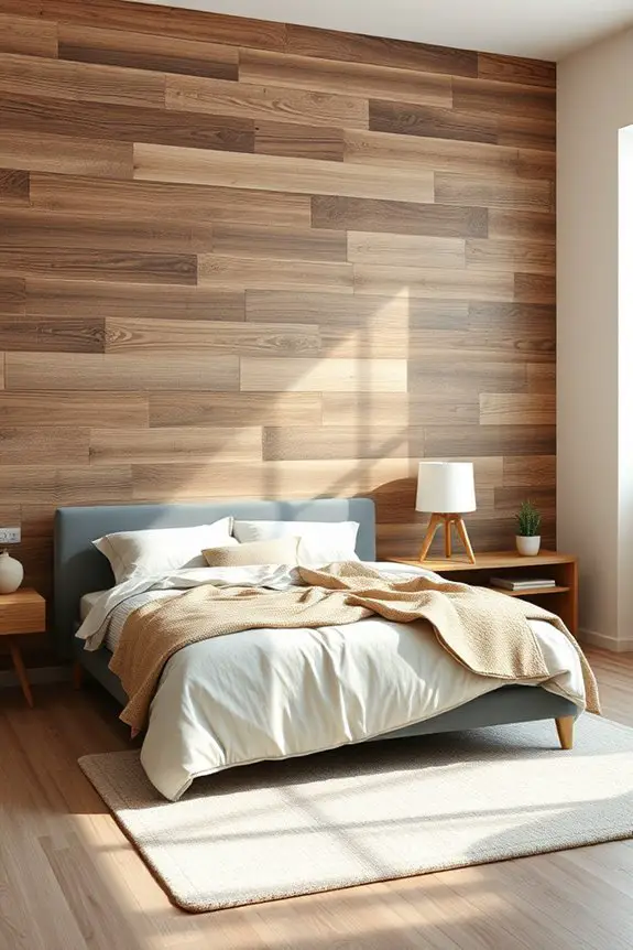 rustic warmth for bedrooms