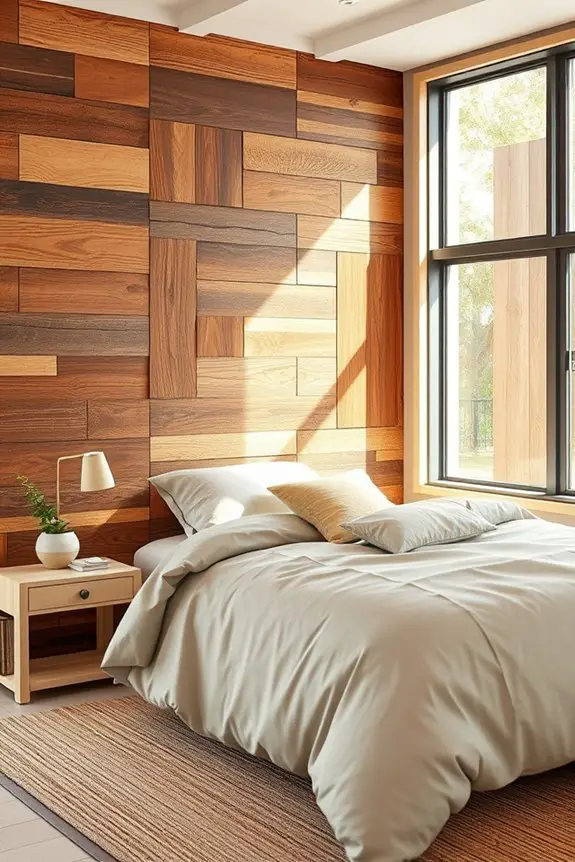 rustic warmth for bedrooms