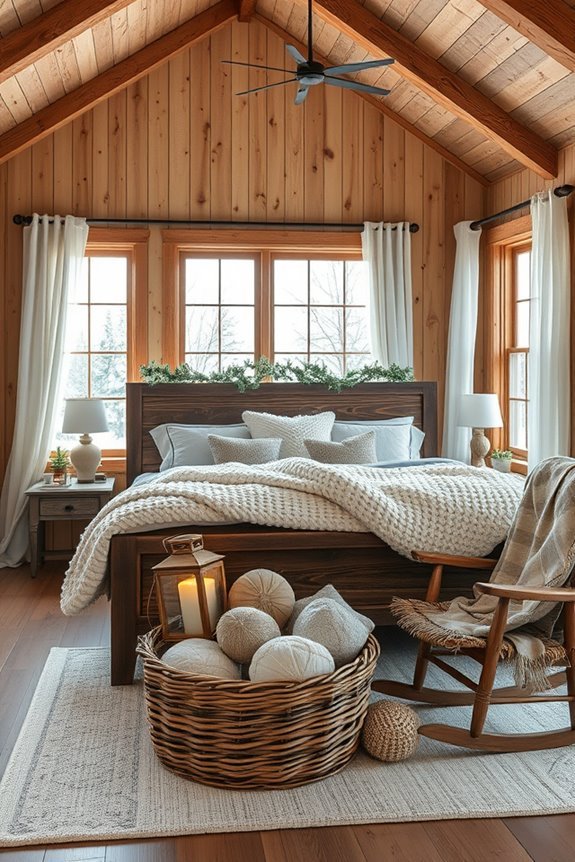 rustic warmth for holidays