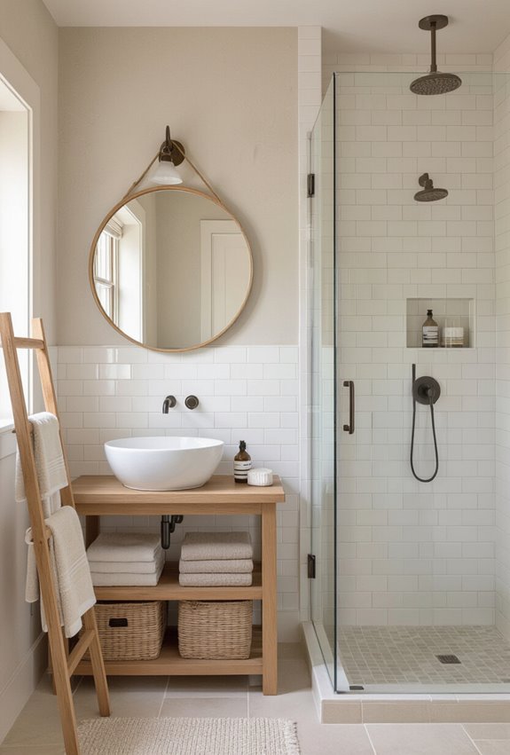 rustic warmth with neutrals