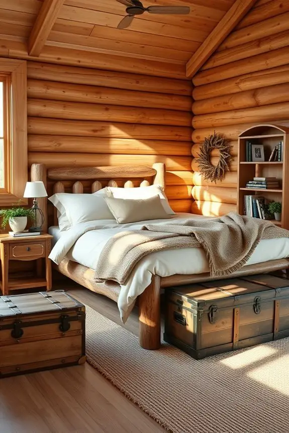 rustic wooden cabin sanctuary