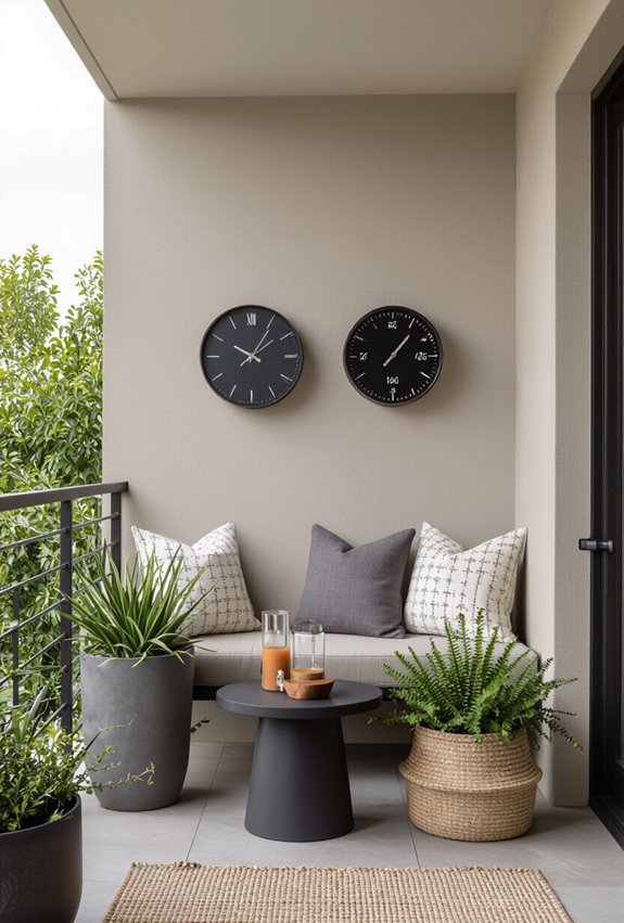 rustproof uv resistant balcony instruments
