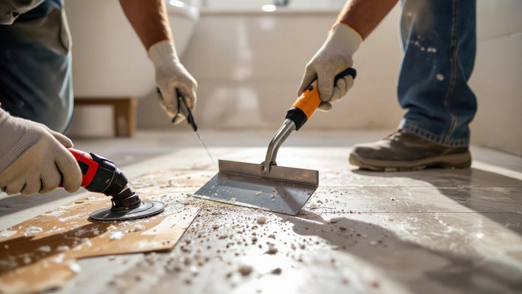 safe adhesive residue removal