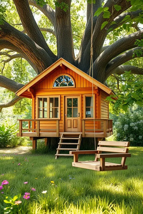 safe and creative treehouse