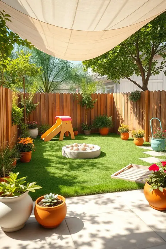 safe and fun play area