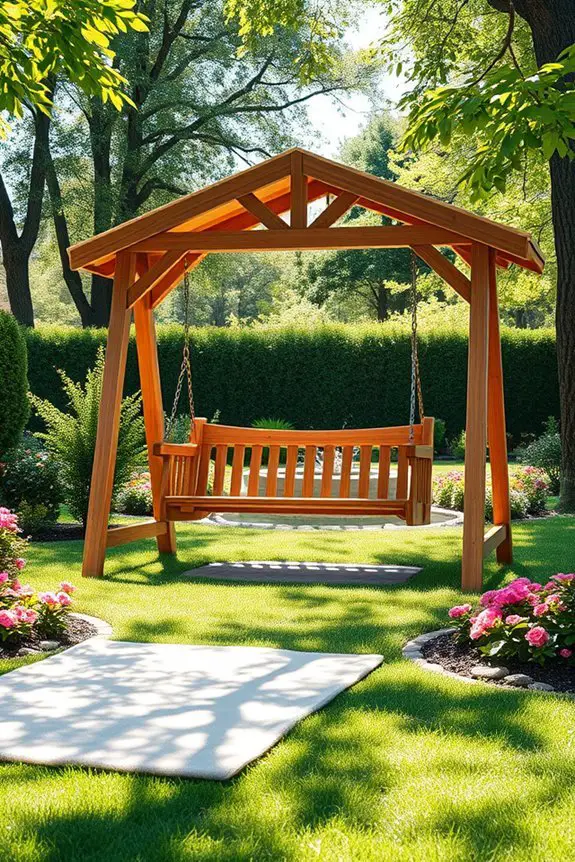 safe and fun swing set