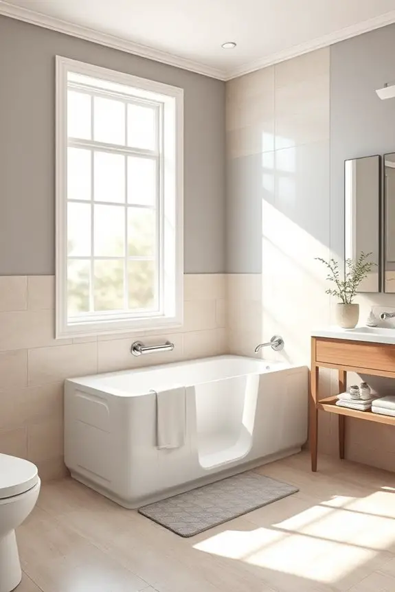 safe and stylish bathing
