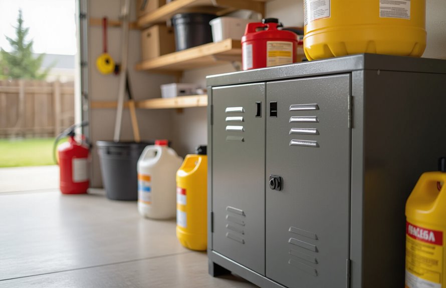 safe storage of flammables