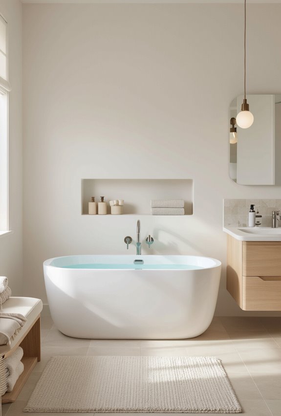 safe stylish kid friendly bathroom features