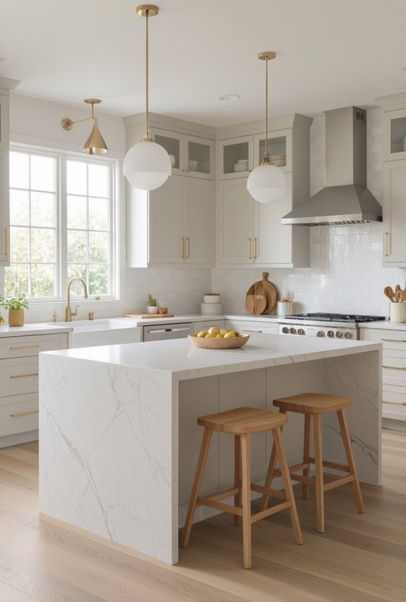 safe stylish kid friendly kitchen