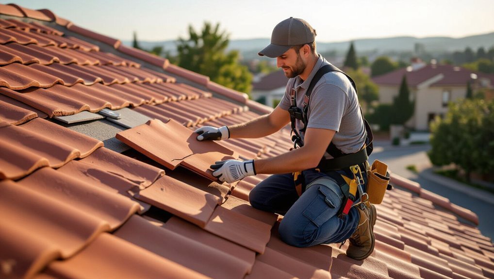 safe tile replacement process
