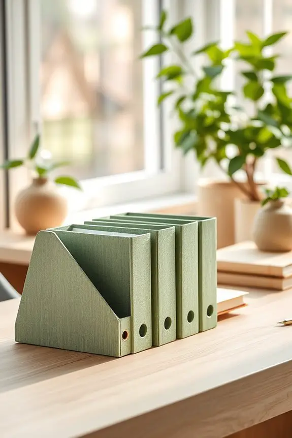 sage green organizational serenity