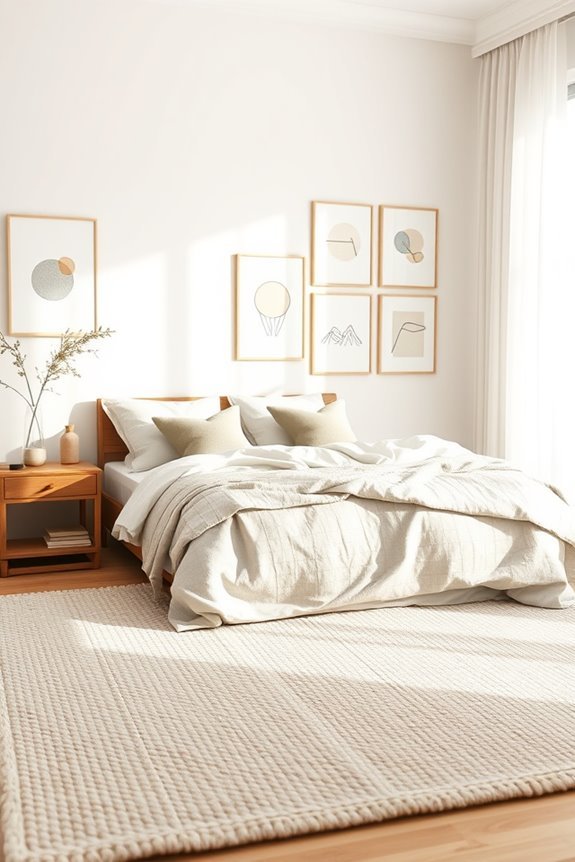 scandinavian art enhances decor