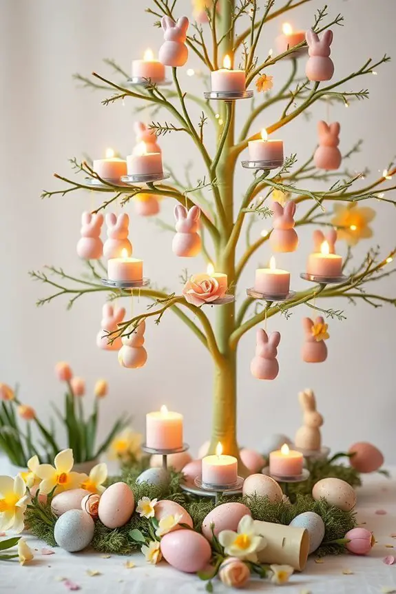 scented candle easter ornaments