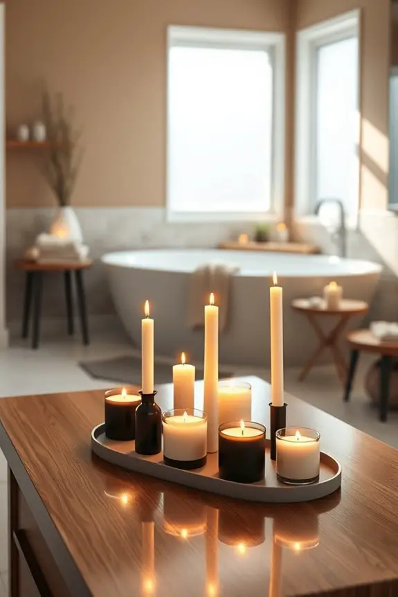 scented candles elevate ambiance