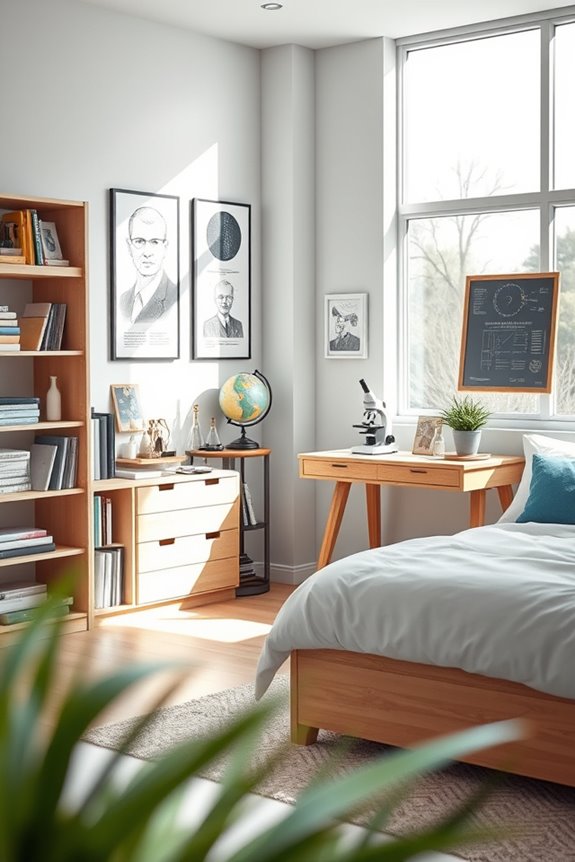 science themed bedroom decor