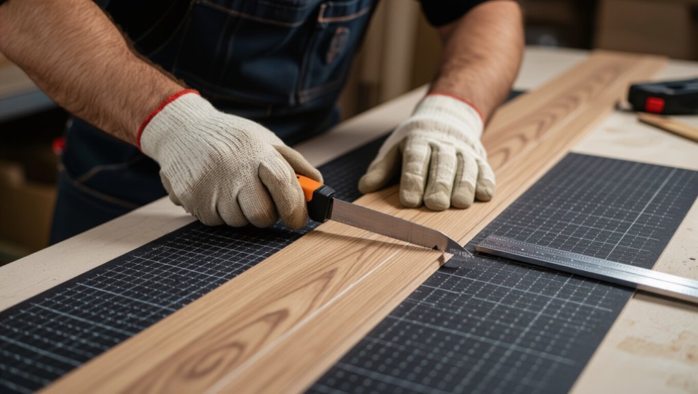 score snap trim carefully