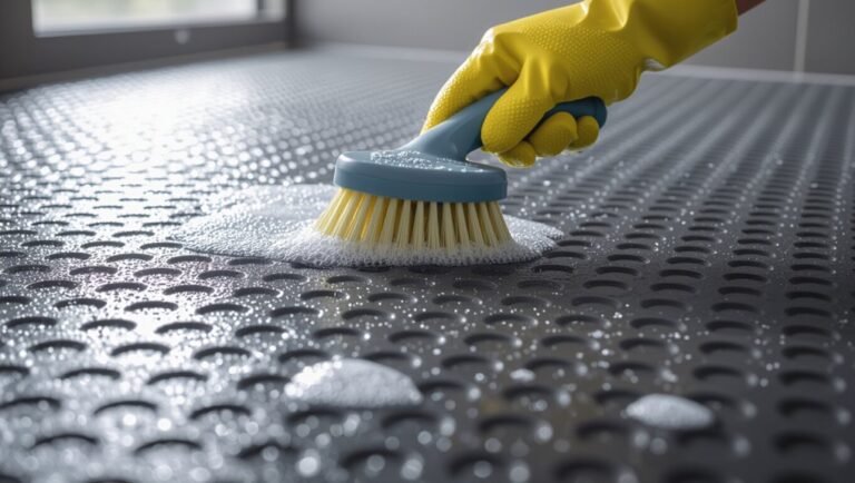 scrub grooves with precision