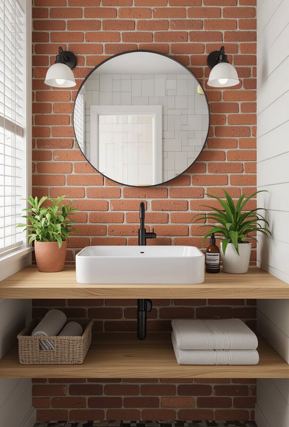seal exposed brick surface properly