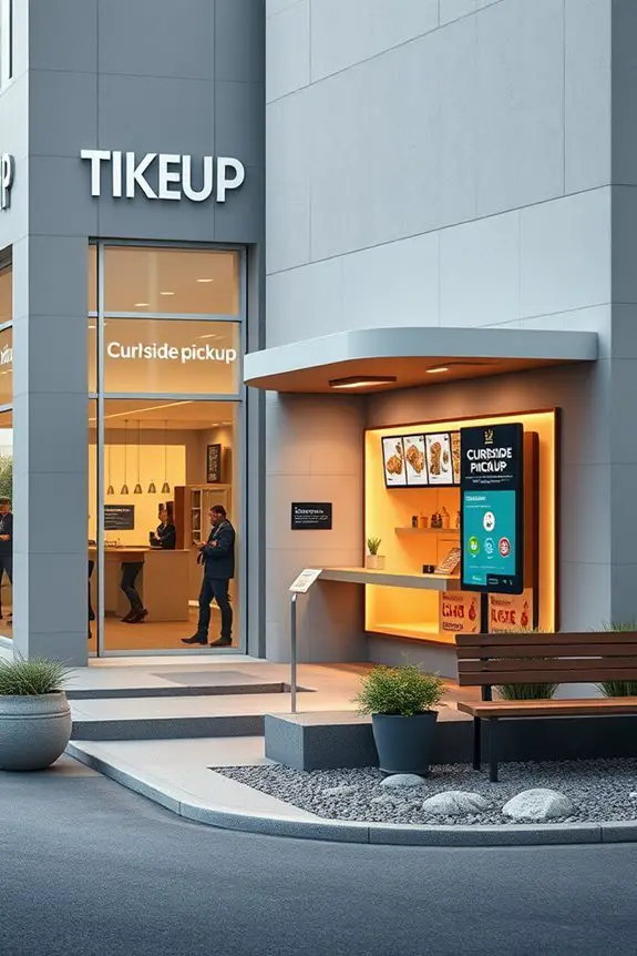 seamless curbside pickup experience