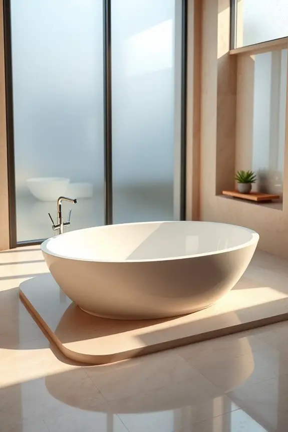seamless elegance in bathrooms