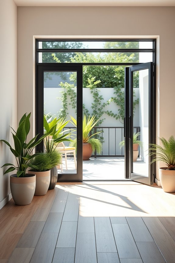 seamless indoor outdoor connection
