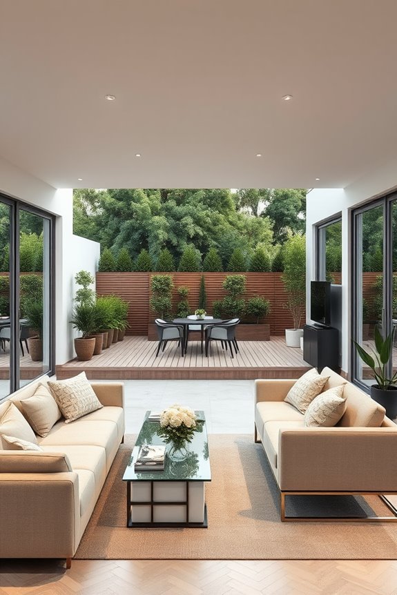 seamless indoor outdoor integration
