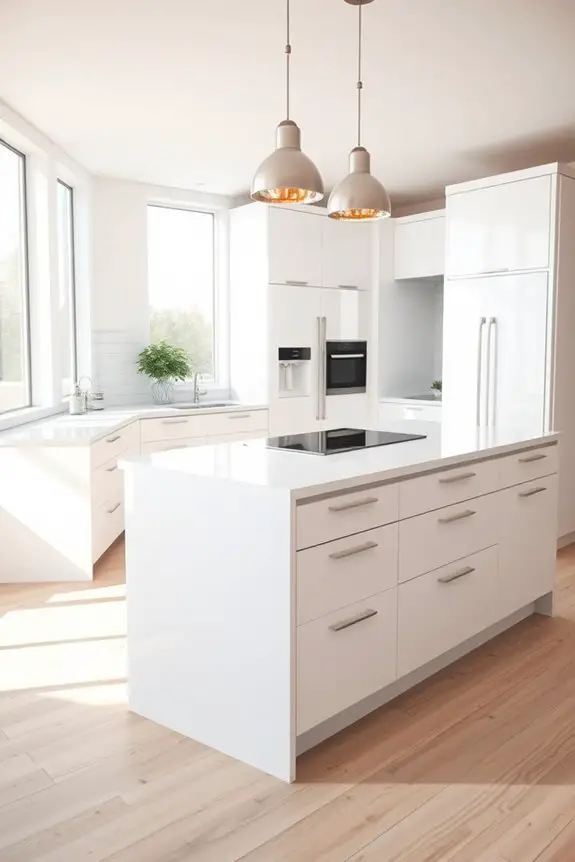 seamless integrated kitchen appliances