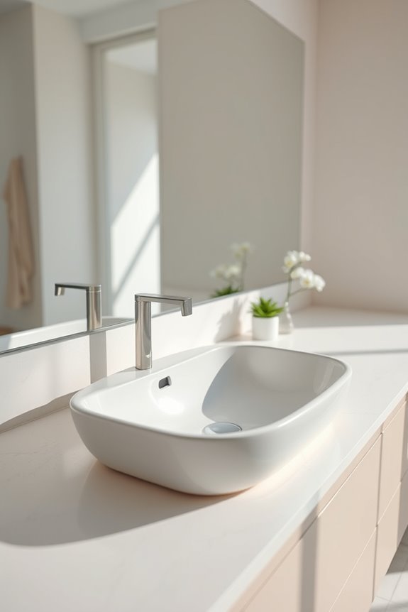 seamless integrated sink designs