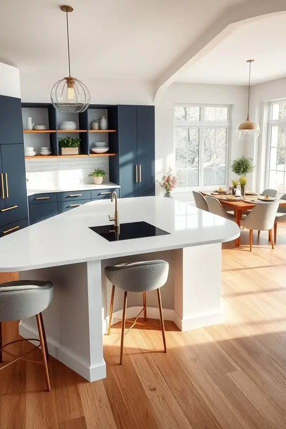 seamless kitchen social interaction
