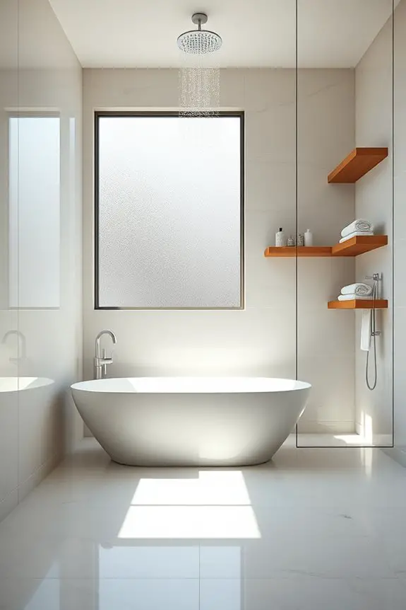 seamless luxury bathroom tiles