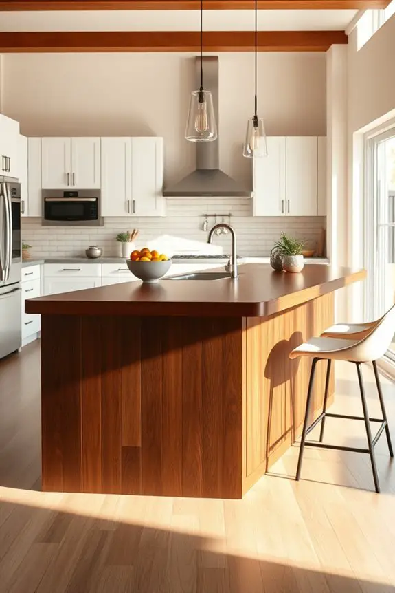 seamless open kitchen flow