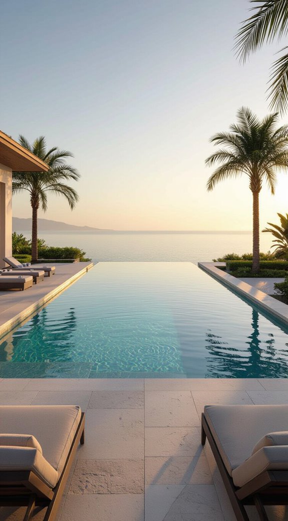 seamless pool landscape integration