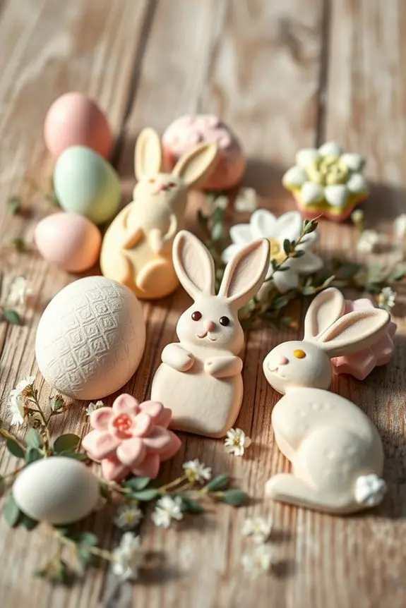 seasonal air dry clay hangers